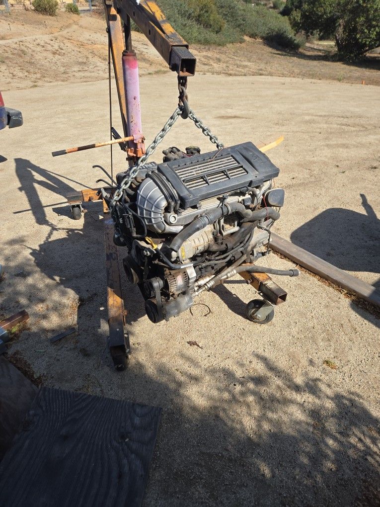 Supercharged mini cooper engine and trans $500