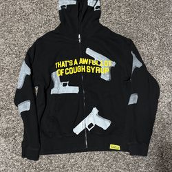 Awful Lot Of Cough Syrup Glock Hoodie