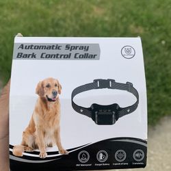 KATUR Citronella Bark Collar – Rechargeable & Waterproof Dog Spray Training Collar (Blue)