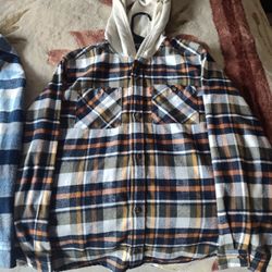 Boys Levis Flannel (XL 14-16)
