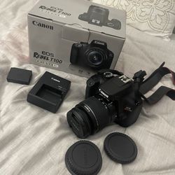 Canon Eos Rebel T100 Camera 
