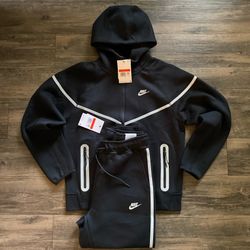 Nike Tech Fleece Full Zip Reflective Set Size Large