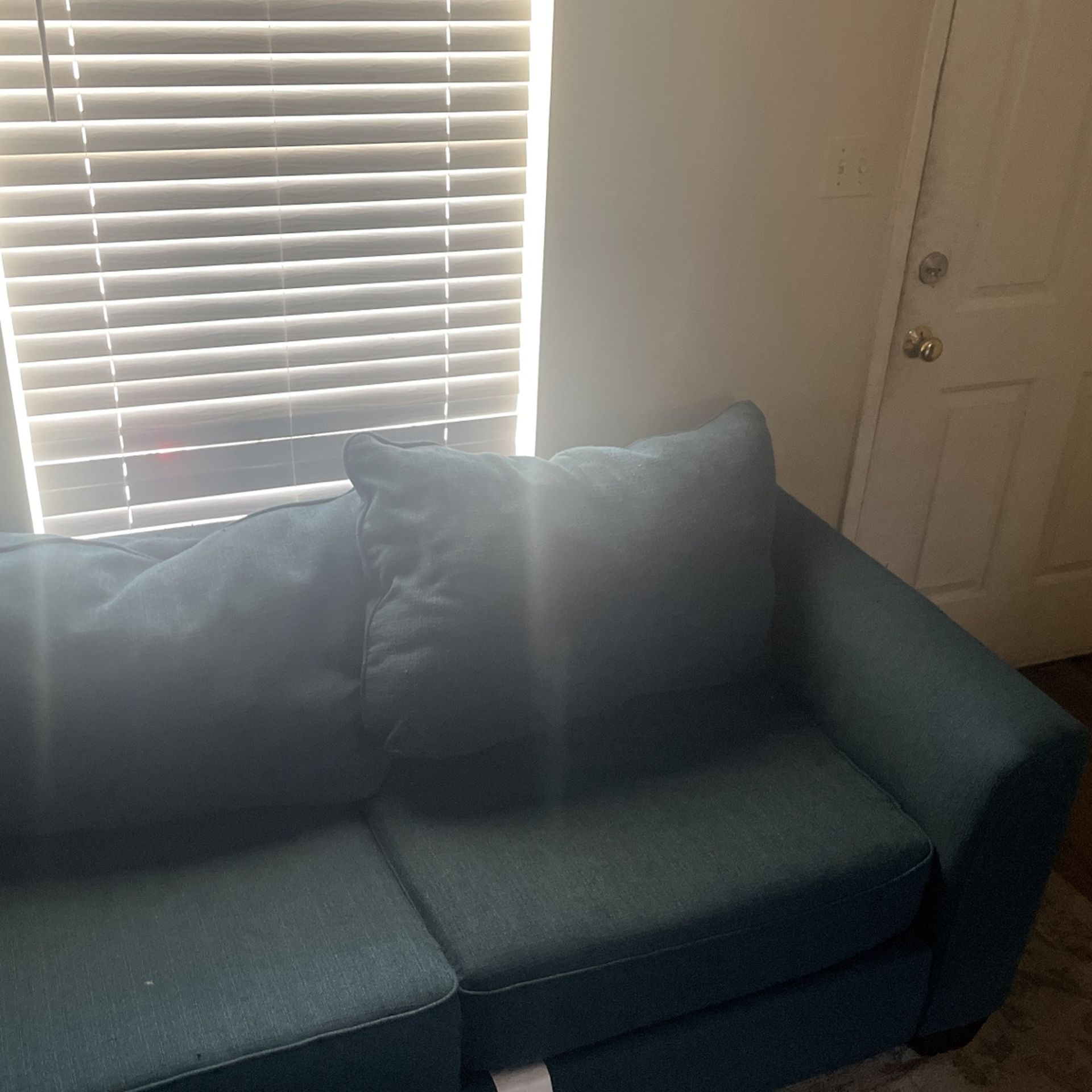 Green couch