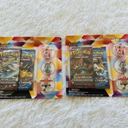 Pokemon XY Evolutions Crimson Invasion Tapu Pin Collection Brand New 