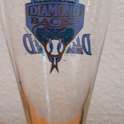 D-Backs Inaugural Season Numbered Glass