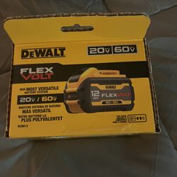Dewalt 20v/60v 12ah flex volt Battery