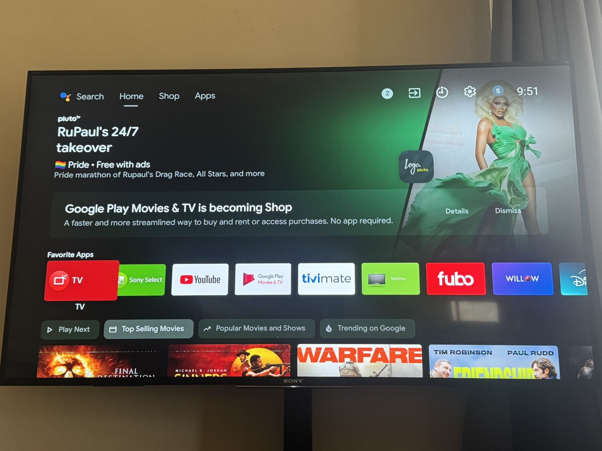 SONY 55’ Inch TV