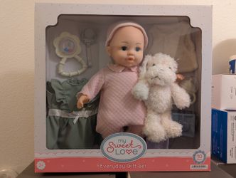 My Sweet Love Everyday Gift Set 14-inch Doll with Light Skin Tone
