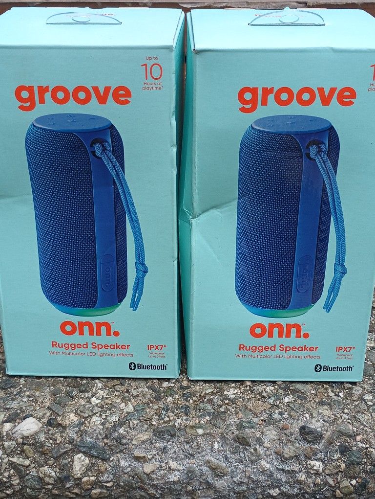2 Rugged Bluetooth Speakers