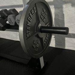 Two 45 lb and Two 35 lb weight set