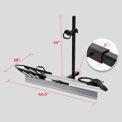 1 E-Bike Ramp with Rack