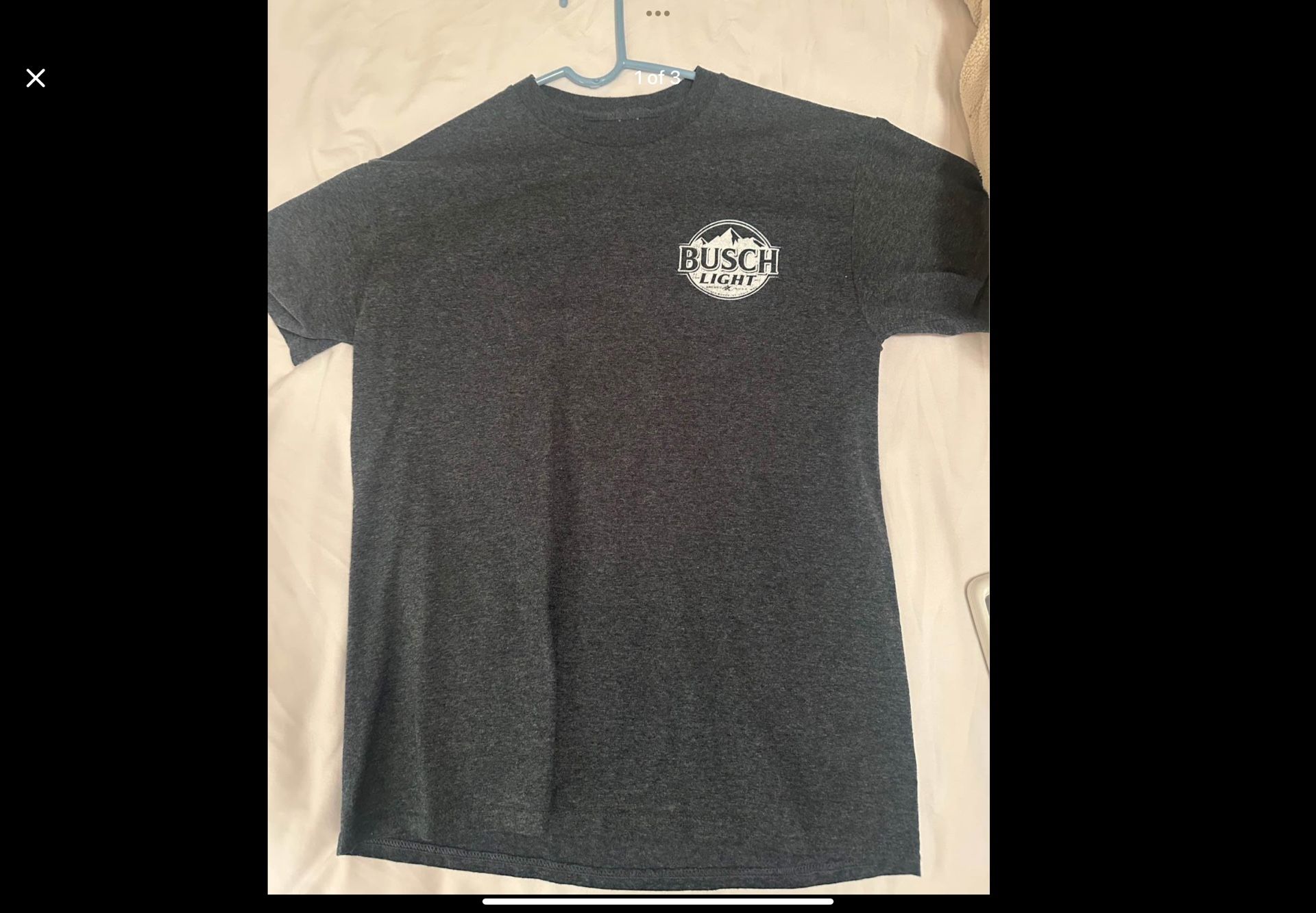 Medium Dark Grey Busch Lite Tshirt