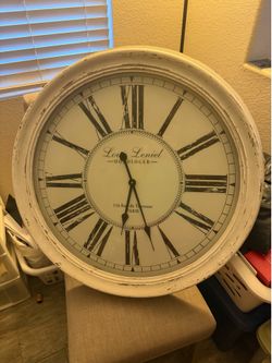 Large farmhouse clock!