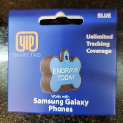 YIP Smart Tag Personalized ID Tag and Tracker - Works with Samsung