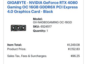 Gaming PC/ RTX 4080 16GB/ Ryzen 7 7800X3D/ 32GB DDR5/ 2TB SSD/ Ready for 4K Gaming