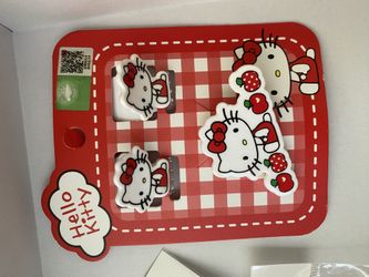 Hello Kitty Hair Clip Set