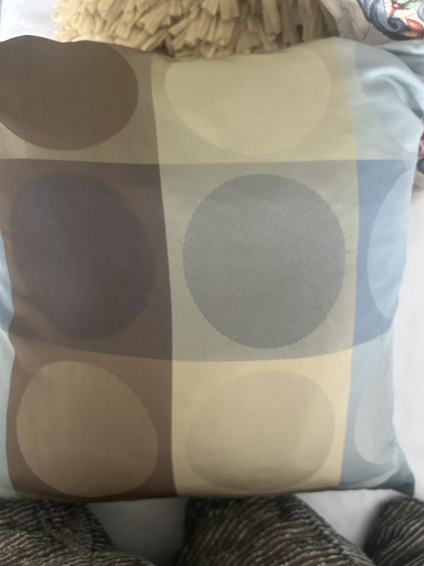 Accent Pillow, Satin Look, With Hidden Zipper (so It Can Be Washed )
