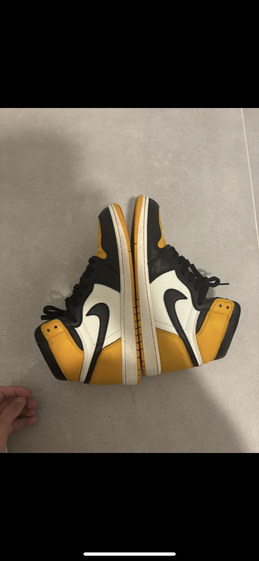 jordan 1 taxi yellow Sz 11