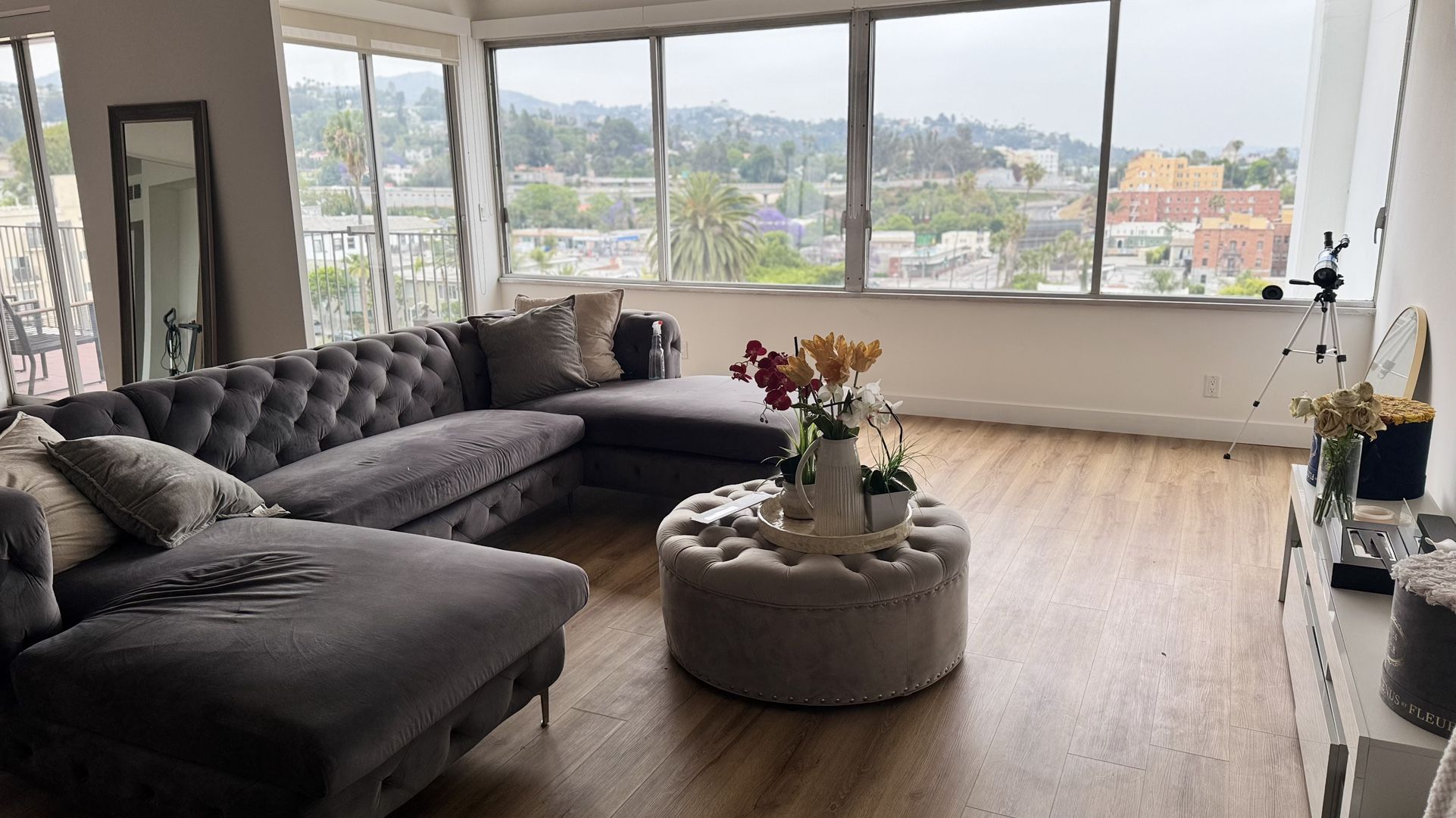 Grey Meridian Couch