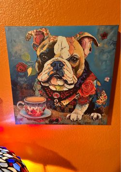 Colorful Picture on Canvas 12”X12”