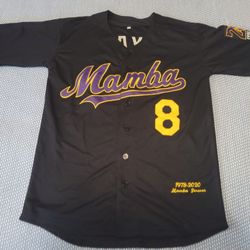 Kobe Bryany Mamba Baseball Jersey Size Small $30 Pickup In Oakdale 