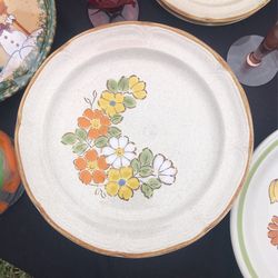 Boho Themed Plates