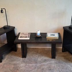Coffee Table w/2 End Tables