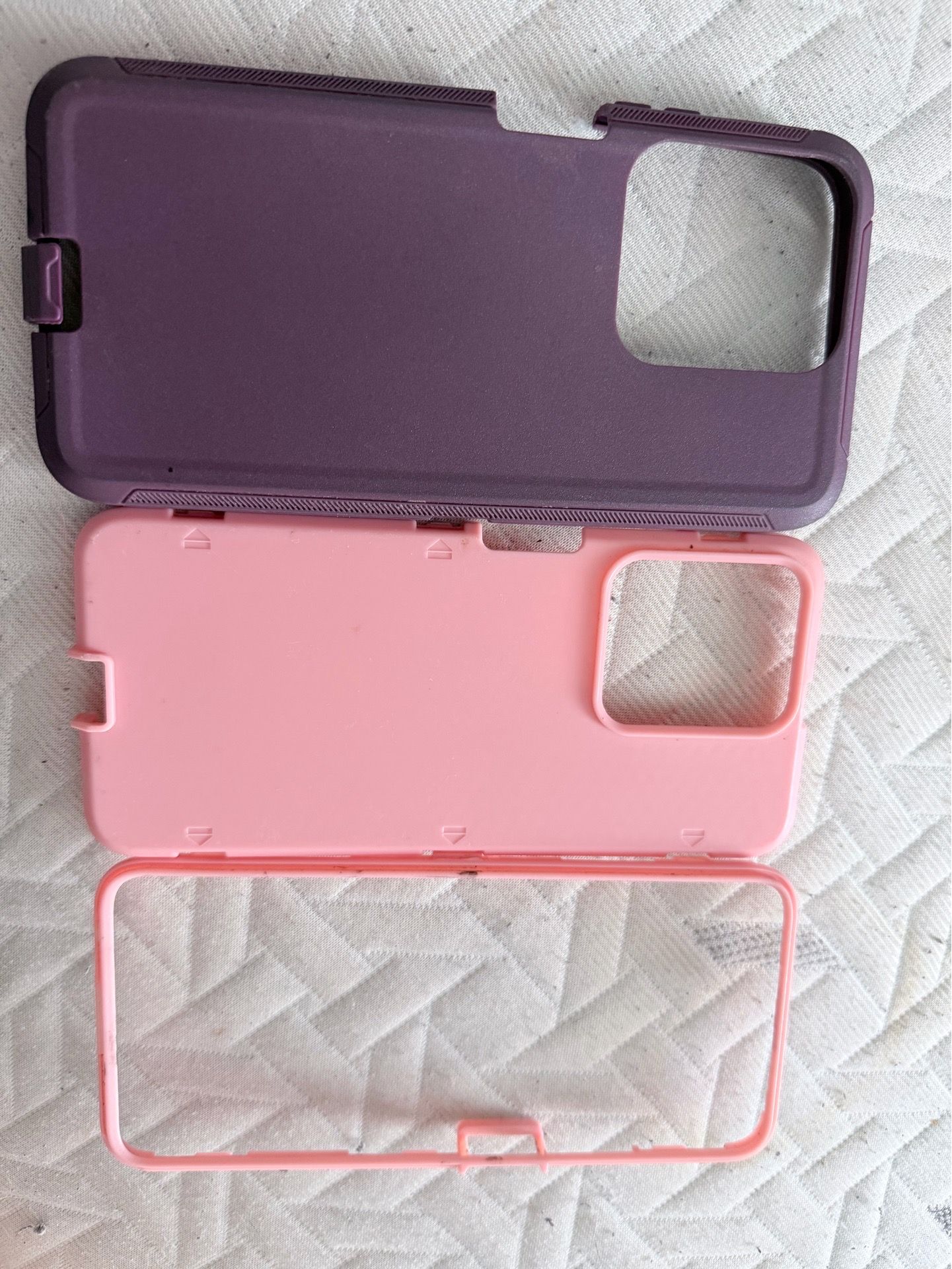 Pink and purple case