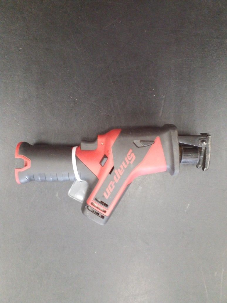 SnapOn Cordless Handheld Reciprocating Saw, Bag, Battery, And Charger