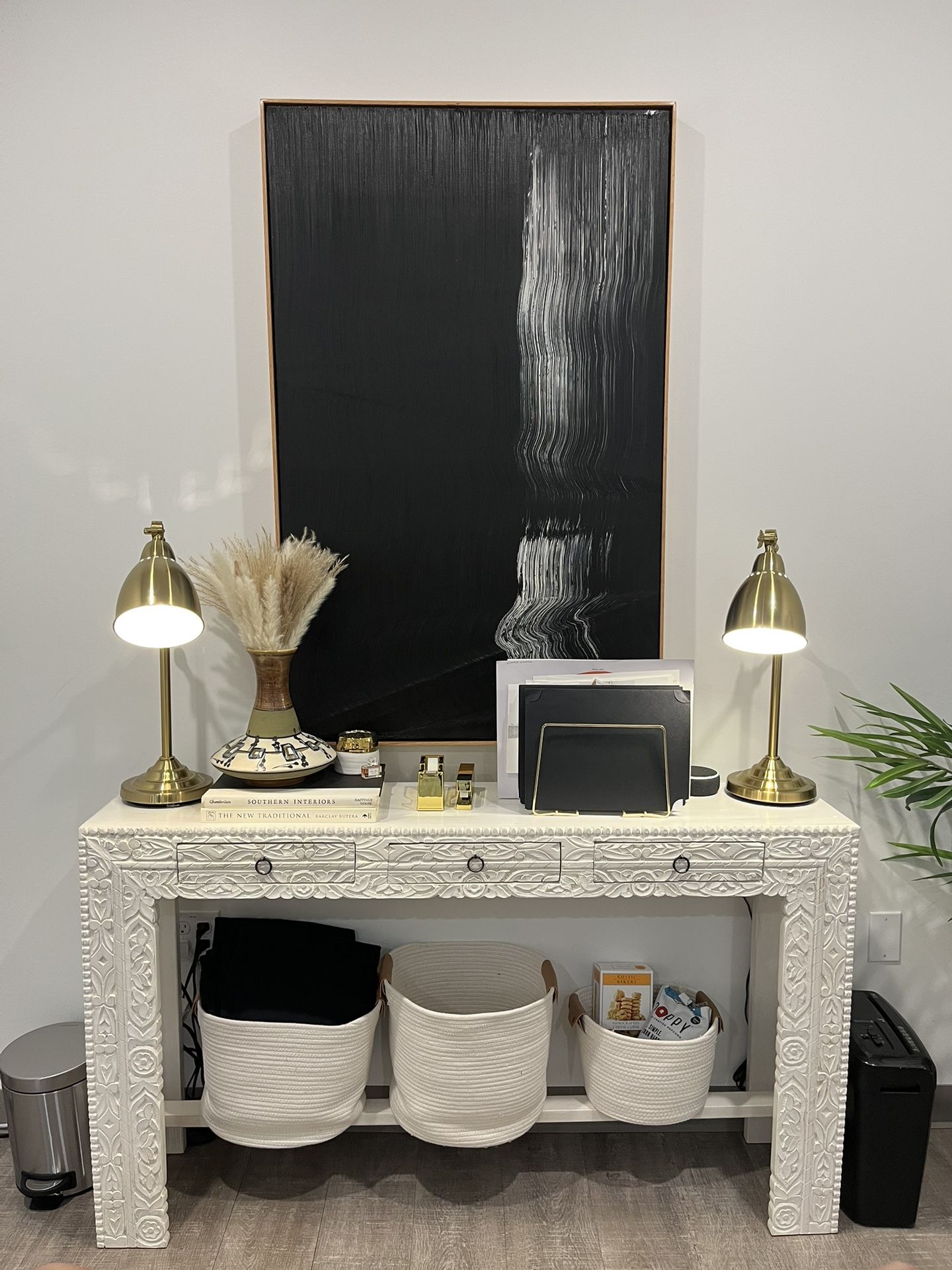 Gold Table Lamp Set (IKEA - Barometer)