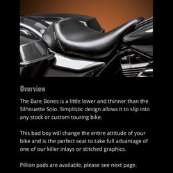 Le Pera California Custom Seat 