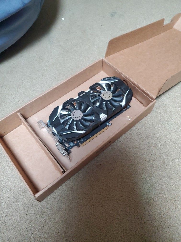 Gtx 1060 OC Msi Dual Fan Works Perfectly