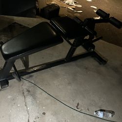 Lying Leg Curl/ Leg Extension Machine