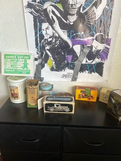 Vintage Collectibles Lot – Tins, Boxes & Ephemera