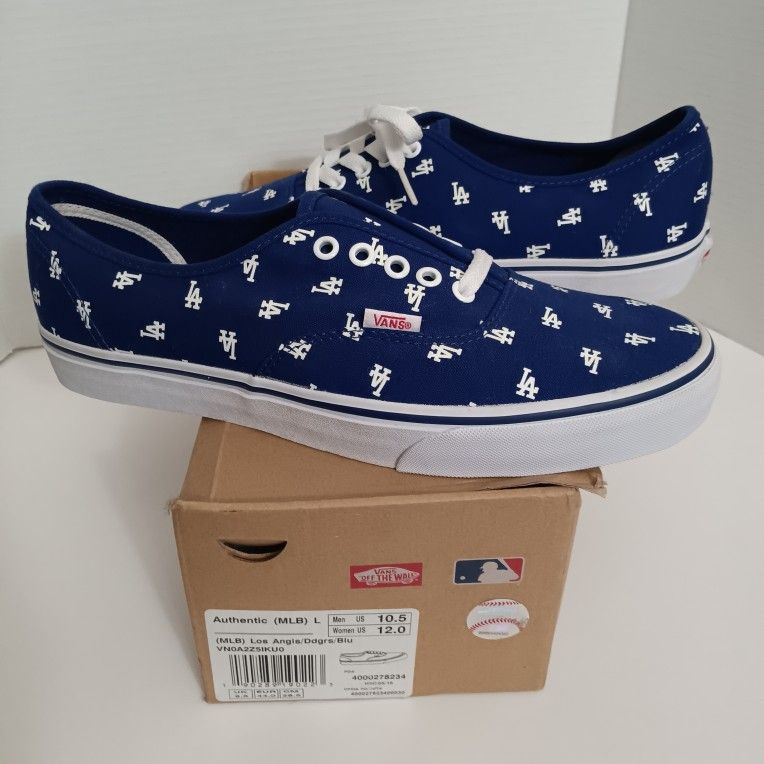 MLB x Vans Men's Authentic Los Angeles Dodgers 10.5