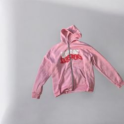 Graphic Pink Hoodie 