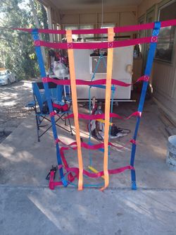 Children Exercise Equipment Ladder And swing Bridge 