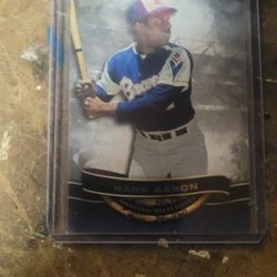 Hank Aaron Card