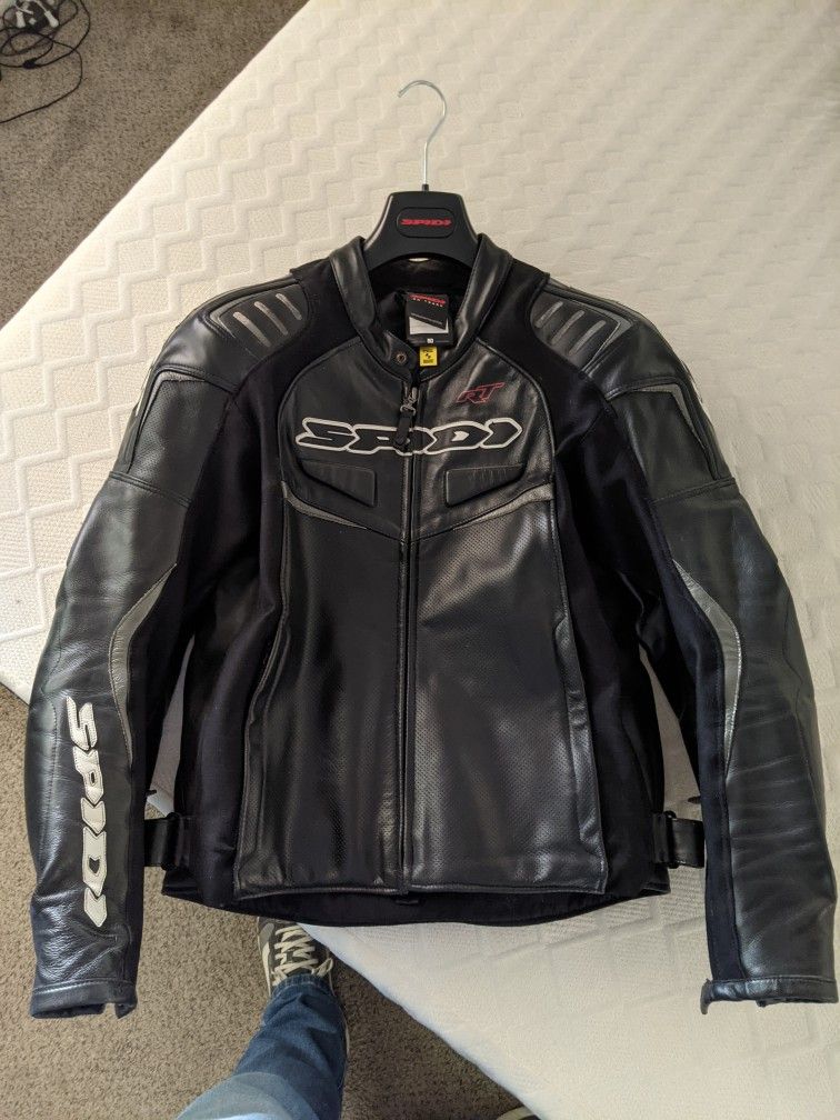 Leather *VENTED* Motorcycle Jacket