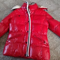 Jiaosideng Puff Jacket Hoodie Size L Adults 