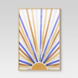 24" x 36" Thin Poster Frame Brass - Room Essentials