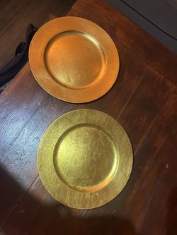 Gold Plated Plates