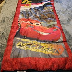 Disney Cars 3 Lightning McQueen Sleeping Bag