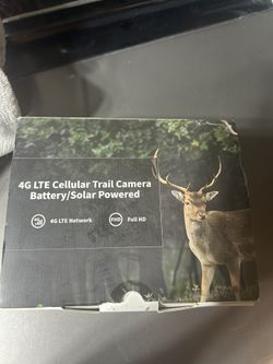 4G LTE  Cellular Trail Camera 