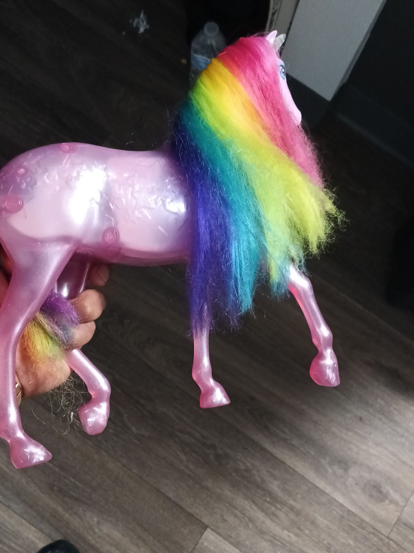 Barbie unicorn in working condition