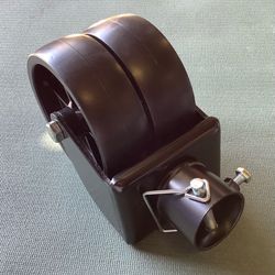 Trailer Jack Wheel 2000 Lb dual 6 Inch Wheels