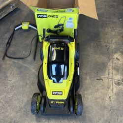 Ryobi Cordless Battery Lawn Mower