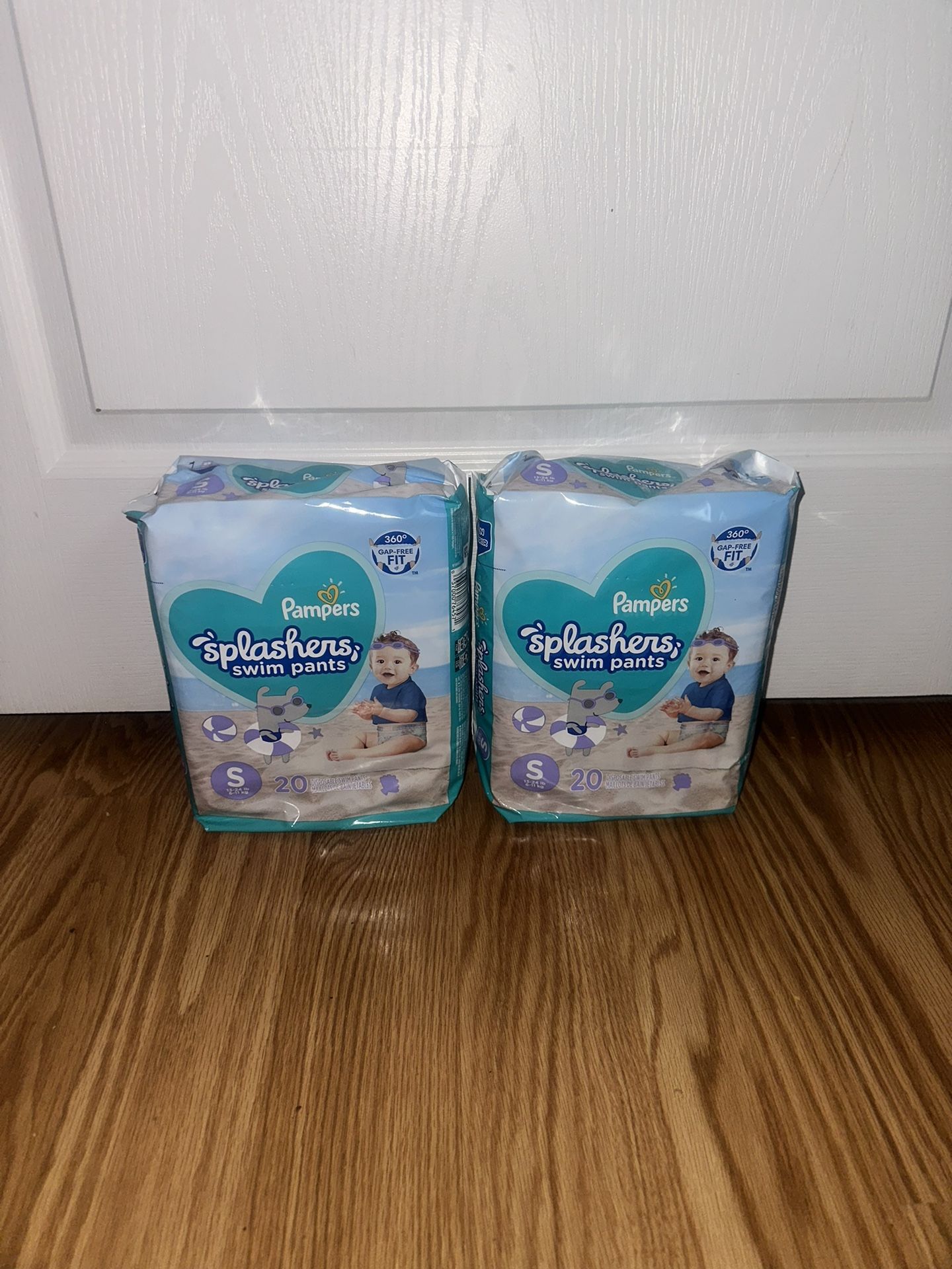 pampers splashers swim diapers size small 2/$10