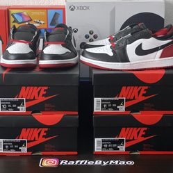 Jordan 1 Low Black Toe (2023) Size 11M