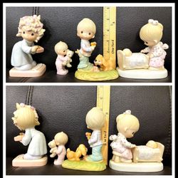 4 Precious Moments  figures